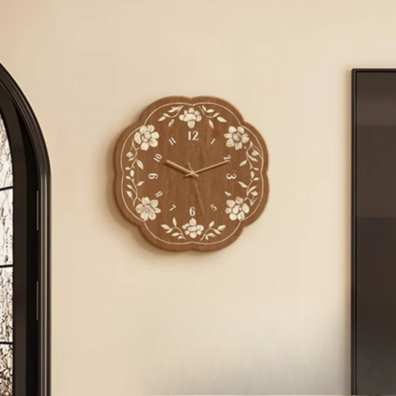 Luxury Lifestyle Aesthetics - Nordische Schlichte Wanduhren Wohnzimmer Luxus Ästhetische
