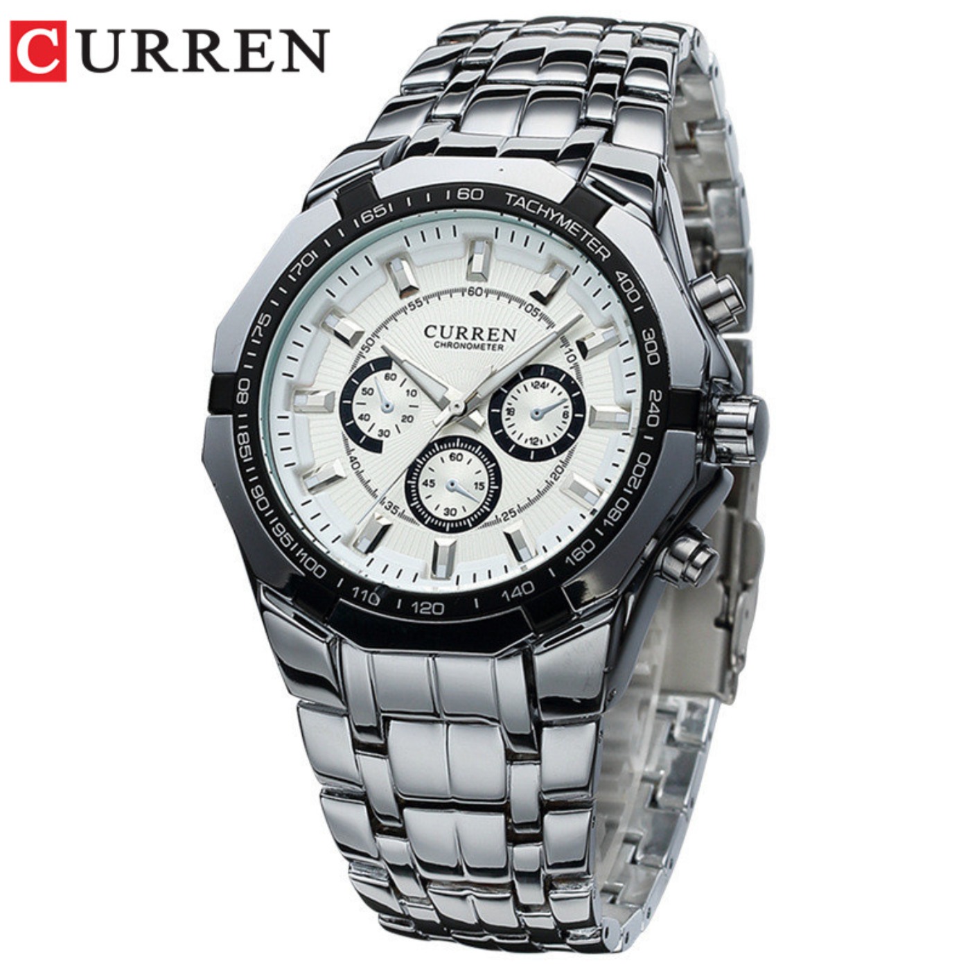 Luxury Lifestyle Men - CURREN Herren Luxusmarke Militär Sport Herrenuhren
