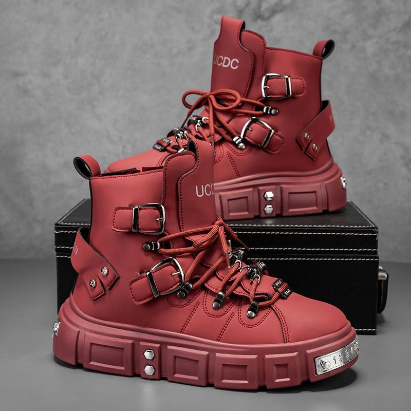 Luxury Lifestyle Men - Original Marke Stiefel für Mann Punk