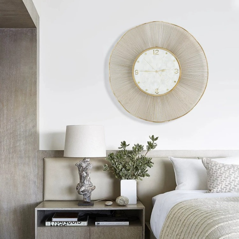 Luxury Lifestyle Aesthetics - Ästhetisches Design Wanduhren Chinesischer Stil Minimalistisch