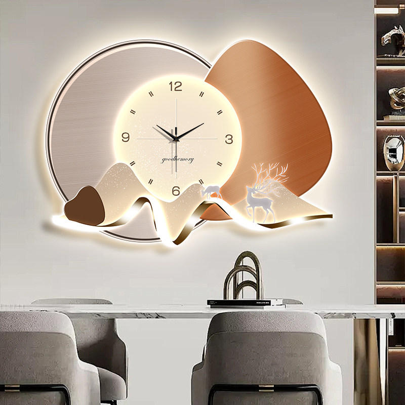 Luxury Lifestyle Aesthetics - Chinesischer Stil Vintage Wanduhr Wohnzimmer Moderne