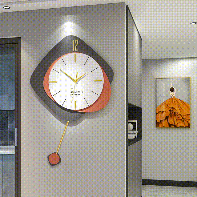 Luxury Lifestyle Aesthetics - Japanische Licht Luxus Uhr Wand Moderne