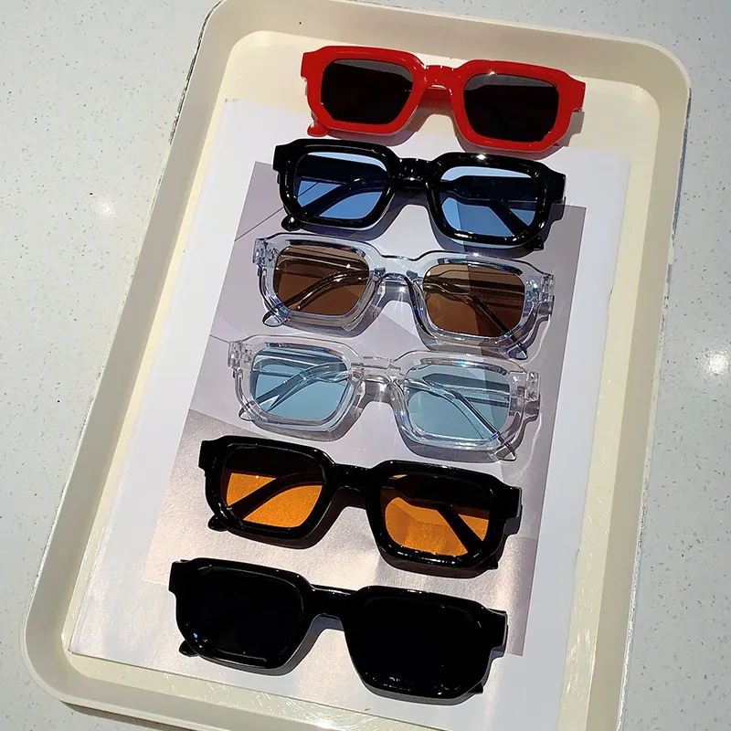 Luxury Lifestyle Men - Vintage Rechteckige Sonnenbrille für Outdoor-Aktivitäten, Luxusmarken-Design,