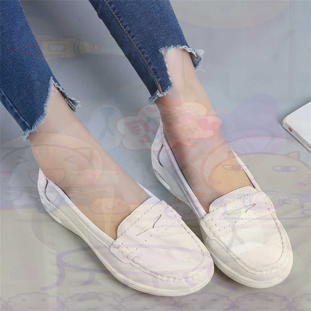 Luxury Lifestyle Grooming Lounge - Weiche Slip-on Damen Große Größe Schuhe