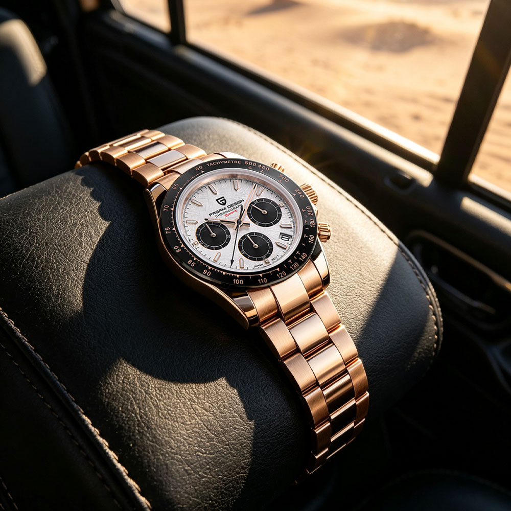 Luxury Lifestyle Men - Top-Marke PAGANI DESIGN Luxus-Herrenuhr Multifunktionaler Chronograph