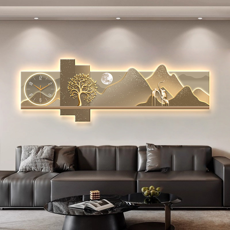 Große Kunst-Wanduhr Luxuriöse  – Luxury Lifestyle Aesthetics Bewertung und Preis