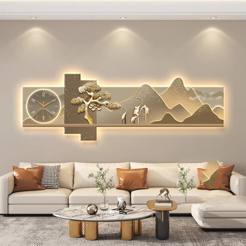 Große Kunst-Wanduhr Luxuriöse  – Luxury Lifestyle Aesthetics Bewertung und Preis