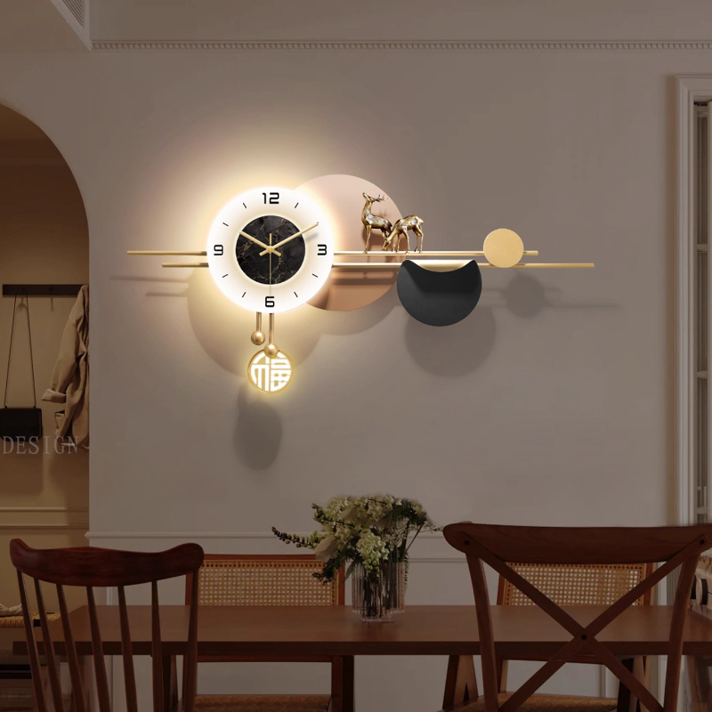 Licht Luxus Innen Wanduhren Le – Luxury Lifestyle Aesthetics Bewertung und Preis