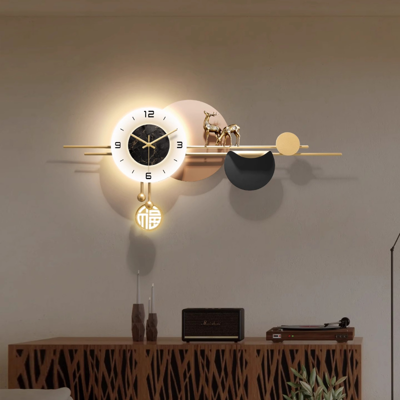 Licht Luxus Innen Wanduhren Le – Luxury Lifestyle Aesthetics Bewertung und Preis