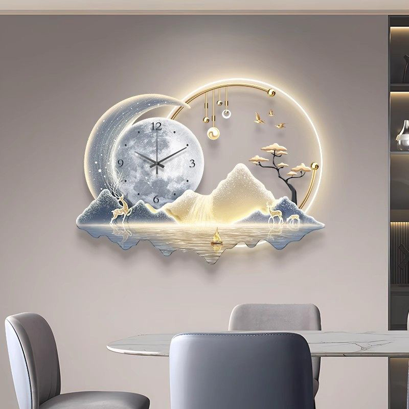 Kunstvolle LED-Wanduhr Luxuriö – Luxury Lifestyle Aesthetics Bewertung und Preis