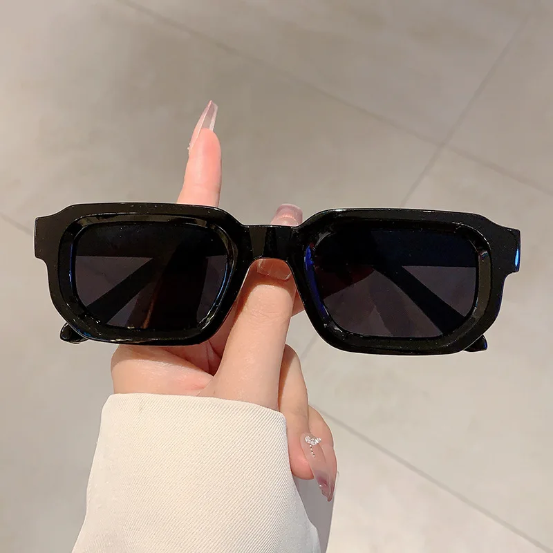 Vintage Rechteckige Sonnenbril – Luxury Lifestyle Men Bewertung und Preis
