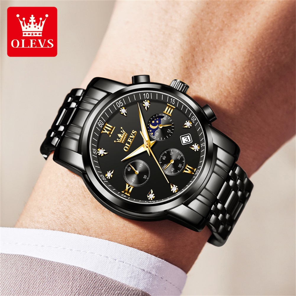 OLEVS Beliebte Herrenuhren aus – Luxury Lifestyle Men Bewertung und Preis